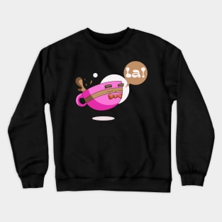 The Pink Palace - Coffee Lovers - La! Ritchie Mug Crewneck Sweatshirt